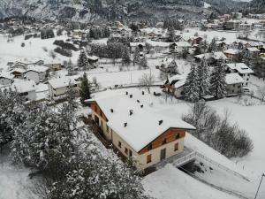 冬天的Bioagritur La Casa dei Trajeri