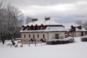 Folwark Hutta v zime