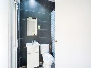 Koupelna v ubytování Hostal Jireh