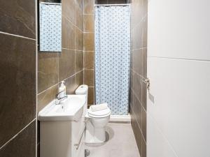 Koupelna v ubytování Hostal Jireh