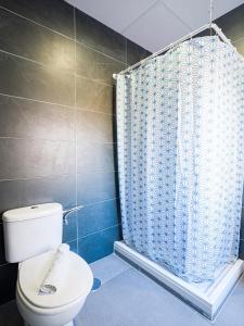 Koupelna v ubytování Hostal Jireh