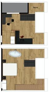 Κάτοψη του Appartements Innerkofler Mountain Home