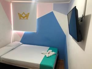 Cama o camas de una habitación en Yellow Hotel Maraya