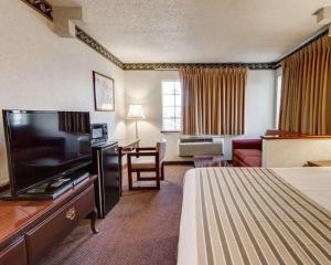 TV a/nebo společenská místnost v ubytování Econo Lodge Inn & Suites