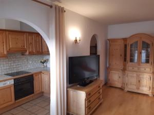 Kuchyňa alebo kuchynka v ubytovaní Landhaus Klausnerhof Hotel Garni