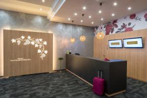 Vstupní hala nebo recepce v ubytování Hotel Piramida