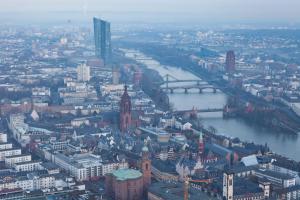 
Een luchtfoto van Hotel Expo Frankfurt City Centre
