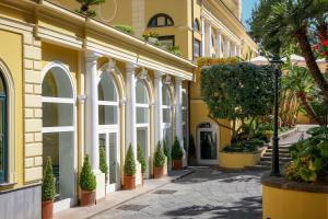 O edifício em que o hotel se localiza