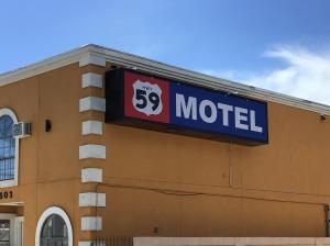 Certifikát, hodnocení, plakát nebo jiný dokument vystavený v ubytování Hwy 59 Motel Laredo Medical Center