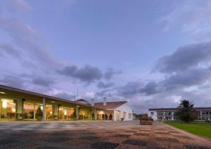 O edifício em que o hotel se localiza