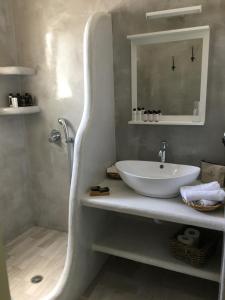 Koupelna v ubytování Villa Tranquilita