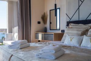 Posteľ alebo postele v izbe v ubytovaní Villa Vie