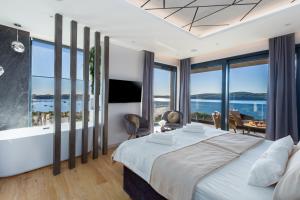 Posteľ alebo postele v izbe v ubytovaní Villa Vie