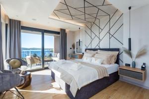 Posteľ alebo postele v izbe v ubytovaní Villa Vie + 37 fotografií