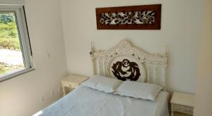 Кровать или кровати в номере Casa Lapagesse Piso Superior