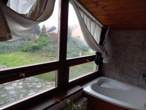 Koupelna v ubytování Idill Üdülőház + 26 fotografií