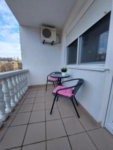 Balkón nebo terasa v ubytování Deluxe Apartment MyPlace