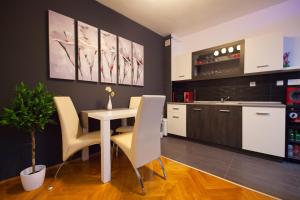 Una cocina o zona de cocina en Apartman Aurelius - private parking