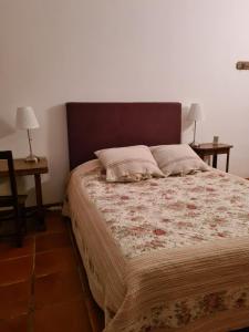 Postel nebo postele na pokoji v ubytování Le Mas des Pins