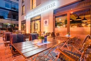 Εστιατόριο ή άλλο μέρος για φαγητό στο Ostertor Apartments