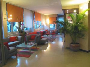 Area soggiorno di Park Hotel Meublé