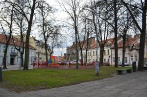 Parquinho infantil em Dora Apartment Užupis