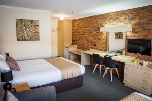 Μια τηλεόραση ή/και κέντρο ψυχαγωγίας στο Australian Settlers Motor Inn