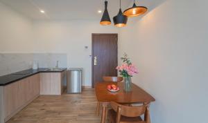 Dapur atau dapur kecil di Maris Da Nang Hotel & Apartment