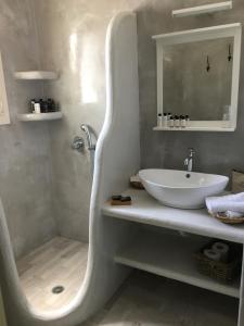 Koupelna v ubytování Villa Tranquilita