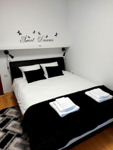 Postel nebo postele na pokoji v ubytování Deluxe Apartment MyPlace
