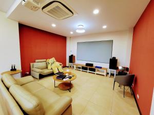 Istumisnurk majutusasutuses 山水奇異San Shuei Kiwi桃園市民宿編號038 Homestay