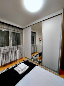 Postel nebo postele na pokoji v ubytování Deluxe Apartment MyPlace