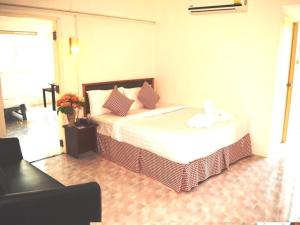 Postel nebo postele na pokoji v ubytování Hotel De Ratt