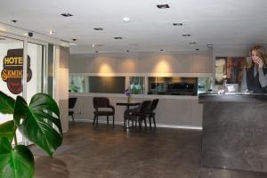 The lobby or reception area at Sembol Hotel