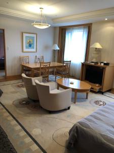 Posezení v ubytování Grand Hotel Hakusan