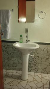 Kylpyhuone majoituspaikassa Pousada Chico Taquara