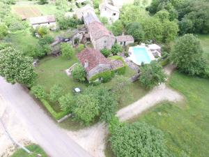 Letecký snímek ubytování Arbalovija Rustic Villa