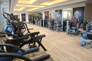 Fitness centrum a/nebo fitness zařízení v ubytování Gewan Hotel Cairo