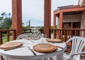 Naturlandskabet i nærheden af lejlighedshotellet