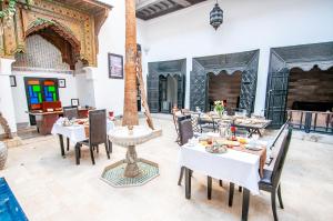 Restaurace v ubytování Riad Makila