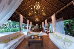 Posezení v ubytování Espelho das Águas Búzios