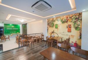 Ruang duduk di Maris Da Nang Hotel & Apartment