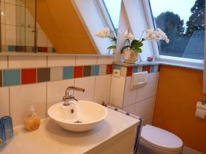 Ванная комната в Ferienwohnung GOMO