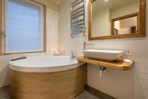 Koupelna v ubytování Hotel Firenze