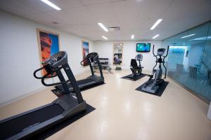 Fitness centrum a/nebo fitness zařízení v ubytování The Holman Grand Hotel