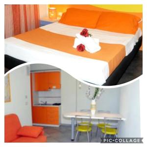 Кровать или кровати в номере La Baia Di Ulisse
