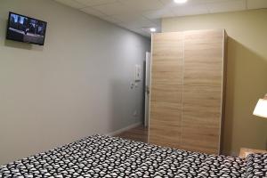 Łóżko lub łóżka w pokoju w obiekcie Casa Costoya