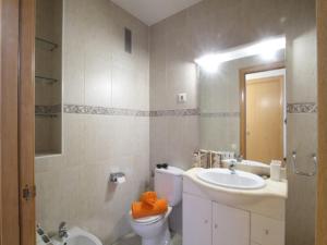 Kúpeľňa v ubytovaní Penthouse Vallespir + 14 fotografií