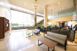 Prostor za sedenje u objektu Quintessa Hotel Iseshima