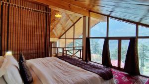 Tempat tidur dalam kamar di Heritage Satikva Resorts